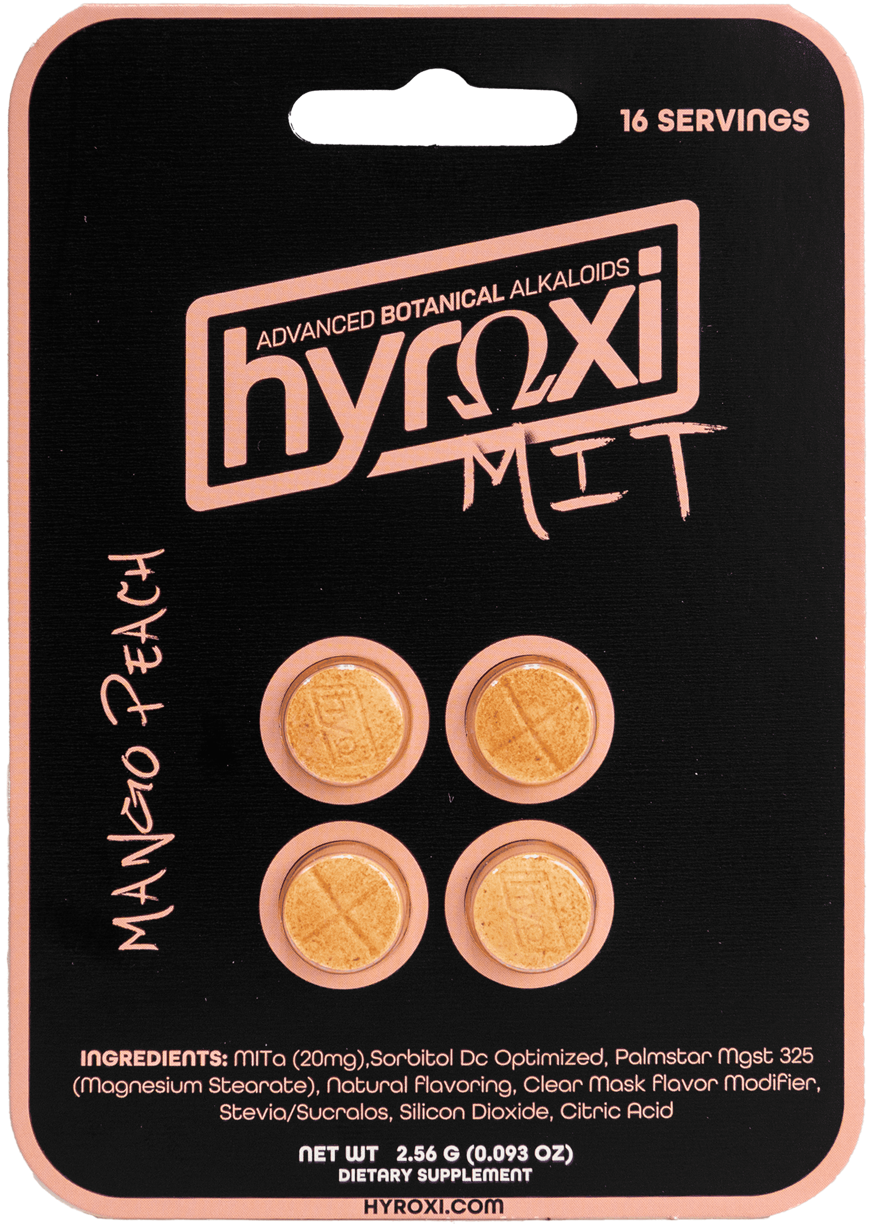 Hyroxi–MIT-A – Mango Peach 4ct Tablet – Single