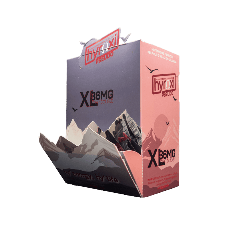 Hyroxi | Pseudo Tablet | XL 36 mg | 1-Count | 20-Pack