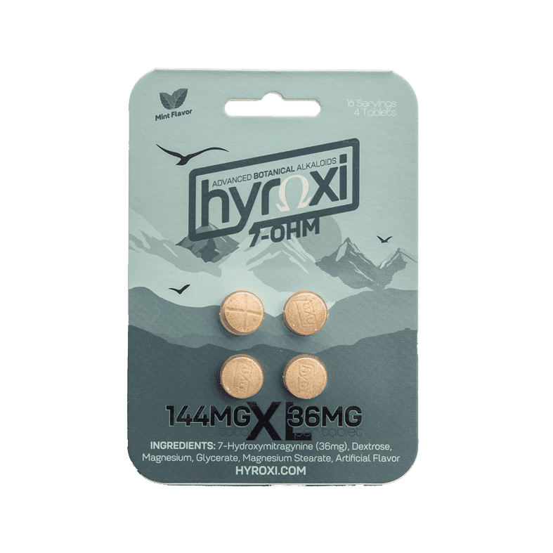 Hyroxi | 7-OH Tablet | XL 36 mg | 4-Count | Single