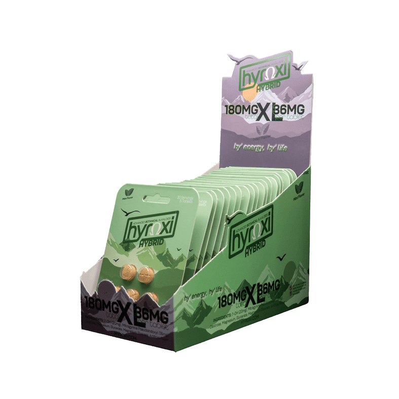 Hyroxi | Hybrid Tablet | XL 36 mg | 5-Count | 20-Pack Hyroxi | Hybrid Tablet | XL 36 mg | 5-Count | 20-Pack