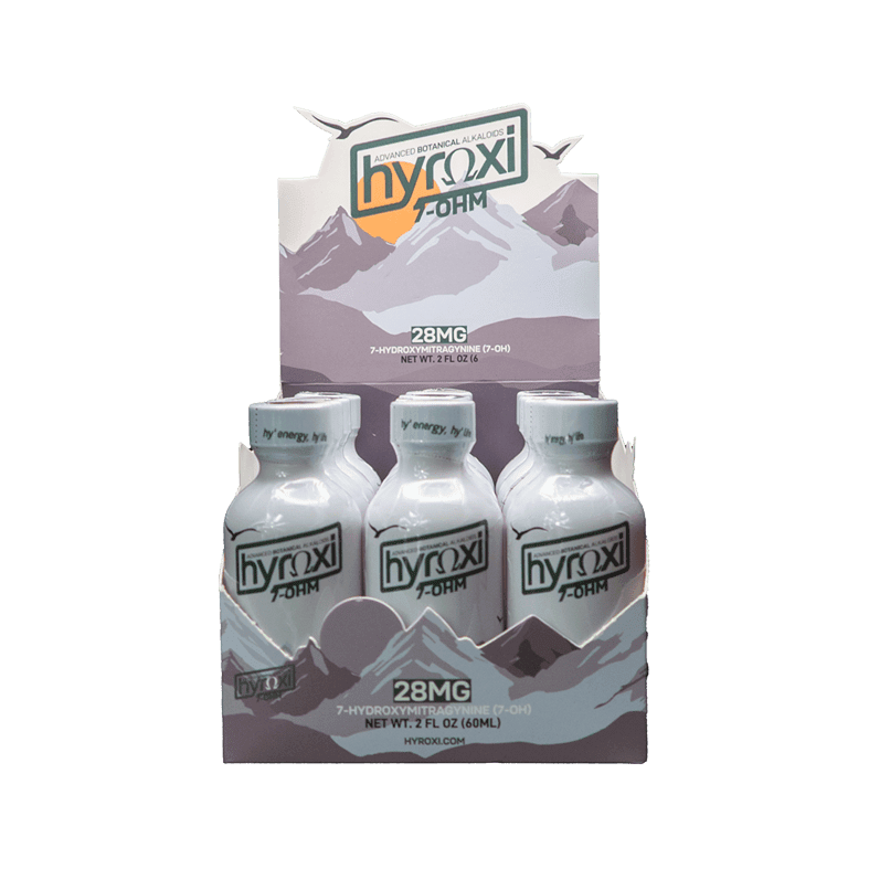 Hyroxi | 7-OH Shot | 28 mg | Cool Mint | 12-Pack Hyroxi | 7-OH Shot | 28 mg | Cool Mint | 12-Pack