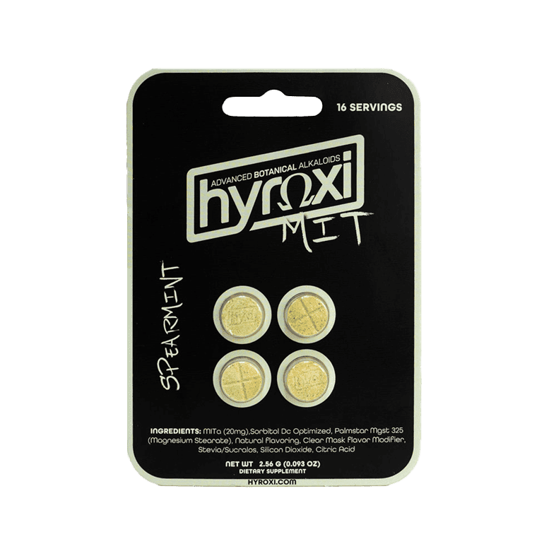 Hyroxi | MIT-A Tablet | Spearmint | 4-Count | Single